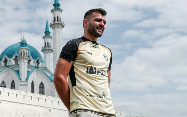 Игор Вуячич забил свой первый гол за &laquo;Рубин&raquo; в матче с &laquo;Локомотивом&raquo;