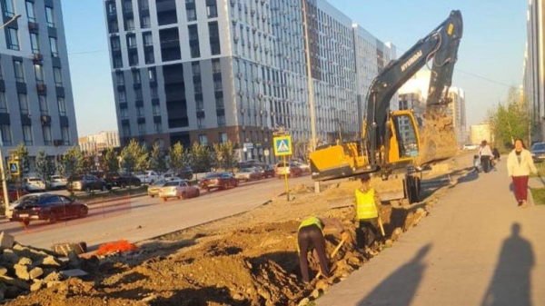 Крупные улицы и развязки строят в Астане