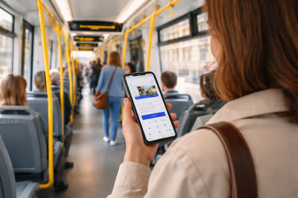 В Казани запустили оплату проезда в трамваях и троллейбусах через Bluetooth