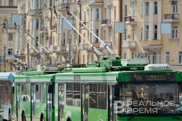 В Казани временно изменится движение троллейбусов из-за марафона