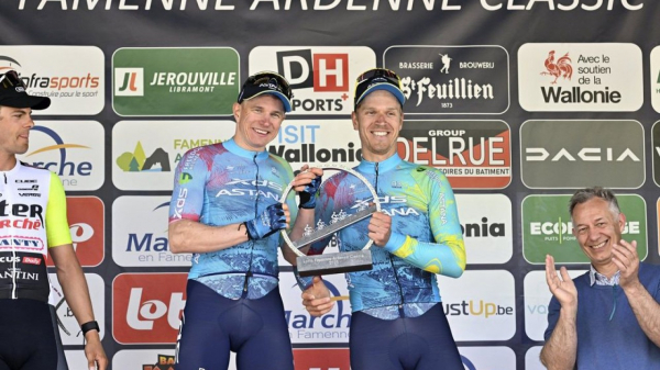 Кантер выиграл &quot;Фаменне Арденн Классик&quot; в майке XDS Astana Team