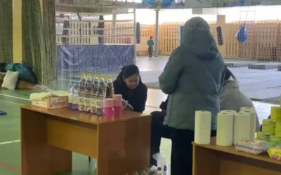 Жителей села эвакуируют в районный центр