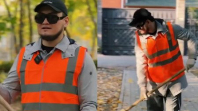 Певец Торегали Тореали показал, как подметает улицы Алматы