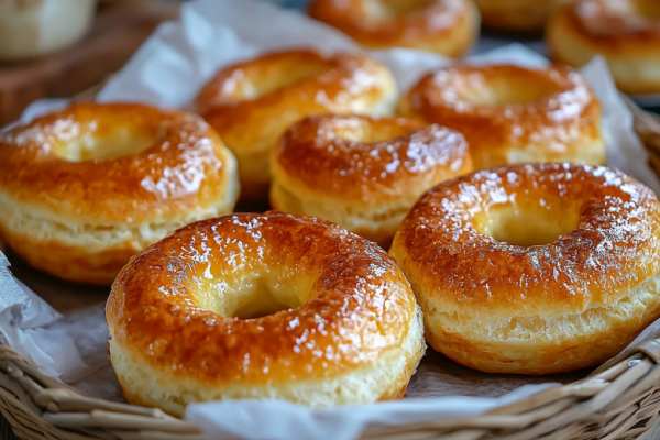 Если у вас есть творог, яйца и стакан муки &mdash; приготовьте творожные кольца: воздушные, как пончики