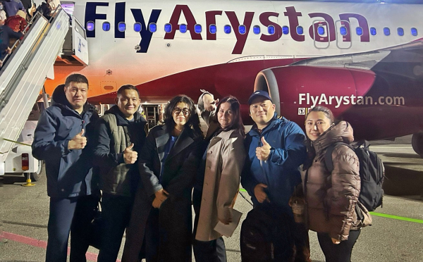 FlyArystan продолжает поддержку медицинских обучающих программ по кардиологии