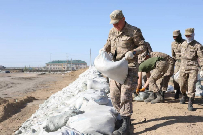 Уровень воды на реках Атырауской области продолжает повышаться