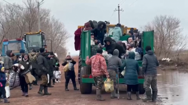 Сельчане Акмолинской области благодарят спасателей за помощь