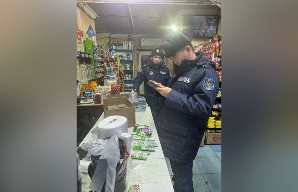В Астане продолжают бороться с незаконной продажей некурительных табачных изделий