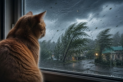 Штормовой ветер и дождь накроют Татарстан в начале последней апрельской недели