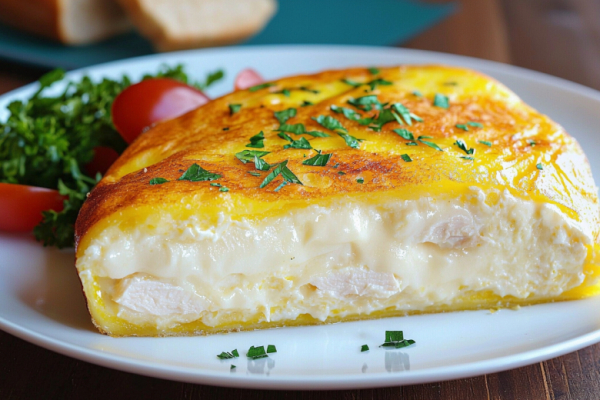 Про омлет на сковороде забыла! Делаю пуляр по-французски &mdash; получается нежнее и вкуснее обычного