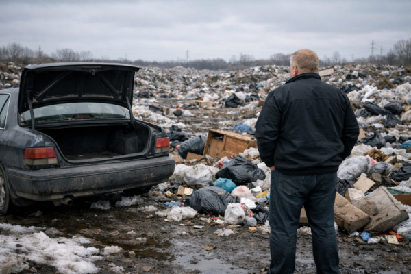 Труп беременной любовницы на краю свалки: многодетный отец попал в СИЗО