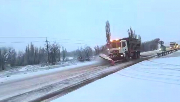 С 07:00 открыто движение на стратегических трассах юга и запада Казахстана