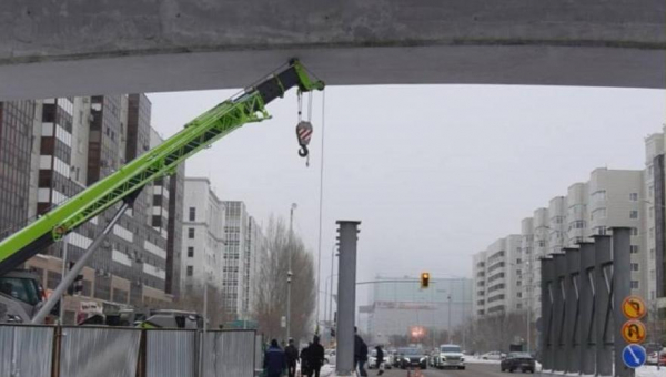 Перекрытое из-за LRT движение по улице Сыганак в Астане обещают восстановить с 25 декабря