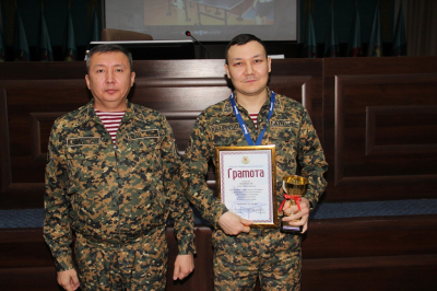 Турнир по настольному теннису прошел среди гвардейцев