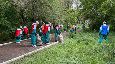В Карагандинской области прошел экоквест «Молодёжь за Таза Қазақстан!»