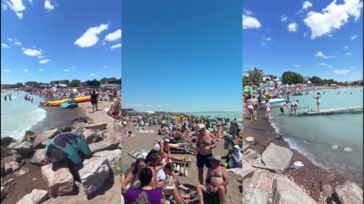 Акимат Балхаша похвастался популярностью пляжа в городе, но казахстанцы не оценили