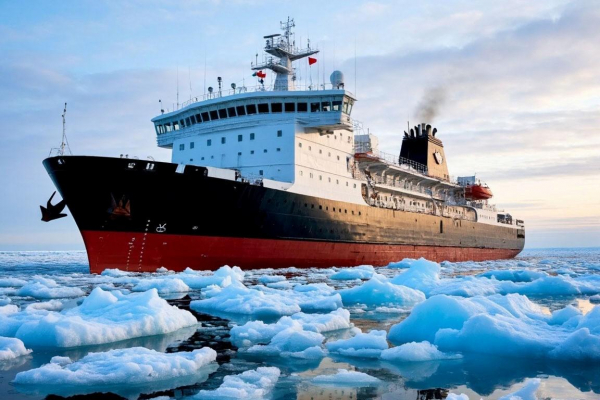 Санкции против здравого смысла: немецкий ледокол застрял в Арктике, а Россия &mdash; последняя надежда