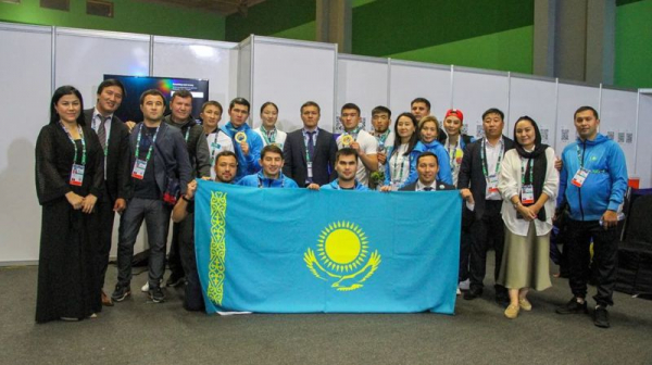 Сборная Казахстана по казахша курес стала лучшей на Всемирных играх боевых искусств