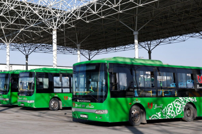Когда подорожает проезд в автобусах в Шымкенте?