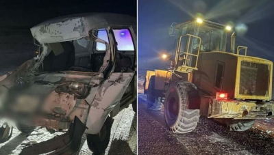 Водитель Daewoo Damas погиб при столкновении с погрузчиком на «встречке» в Жетысу