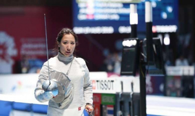 Женская команда Казахстана завоевала серебро на ЧА по фехтованию на сабле