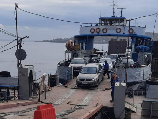 Паромная переправа Казань &mdash; Верхний Услон приостановила работу