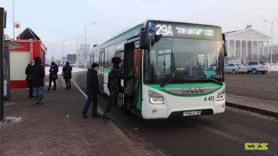 Время работы автобусов продлили в столице из-за матча &quot;Астана&quot; - &quot;Динамо Загреб&quot;